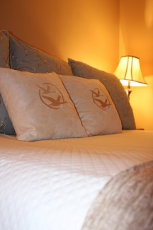 New linens at jackson hole b&b