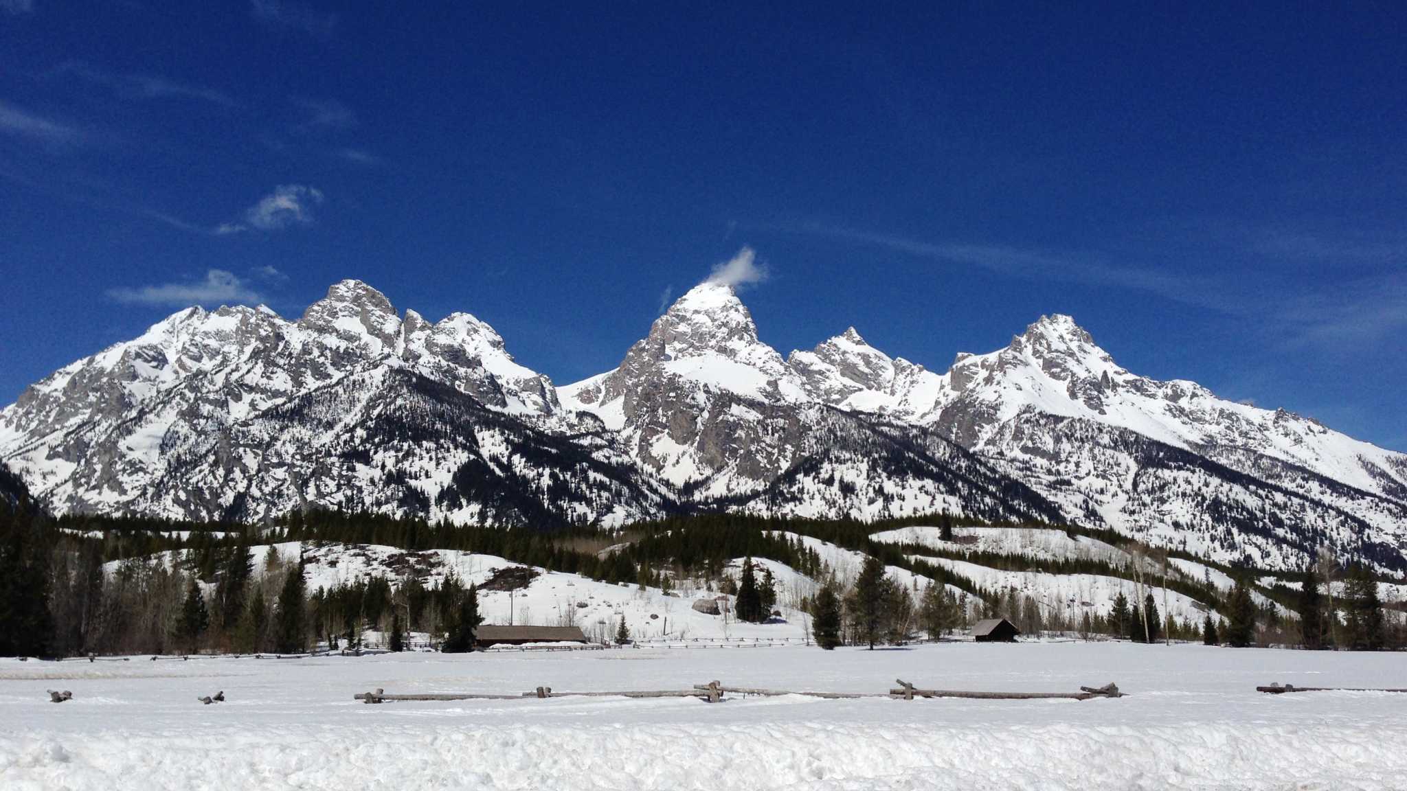 Winter in the Tetons