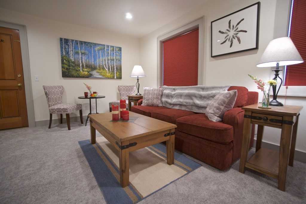 Jackson Hole Luxury Lodging Osprey Living Room