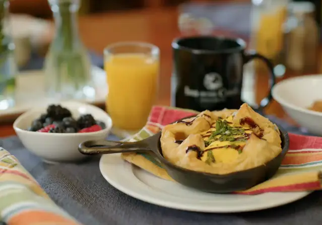 Homemade breakfast at Inn on the Creek Jackson Hole