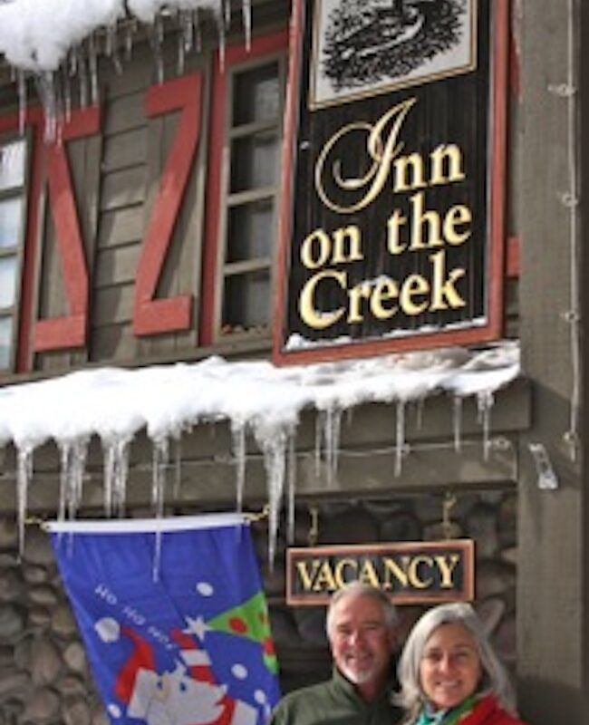 Amy and Casey Morton hosts of Inn on the Creek bed and breakfast - Inn on the Creek - Jackson Hole Bed and Breakfast
